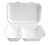 NatureStar Bio Take-Away Box "Double" Sugar Cane