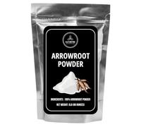 Naturevibe Botanicals Arrowroot Powder, 2.2kg | Arrowroot Flour or Starch | Gluten Free and Non-GMO | Manihot esculenta | Cooking and Baking | Thickening Agent | Bulk Bag [Packaging May Vary]