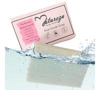 Natureza Ayurvedic Rice body scrub soap, natural tan remover, glowing skin, dark spots lightening