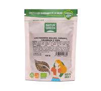 NaturGreen flax, hemp, pumpkin and chia seeds Bio 150 g | Sources of fiber, protein and Omega-3 | No added sugar | Gluten-free | Organic product | Ideal for a healthy diet