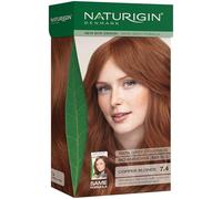 Copper Blonde Hair Dye 7.4 with Natural Ingredients - No Ammonia