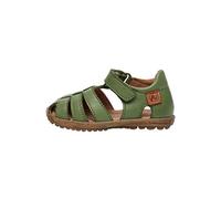 Naturino See-Leather Fisherman Sandals Green 24