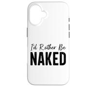 Naturist Nudism Design for a Nudist Case for iPhone 16