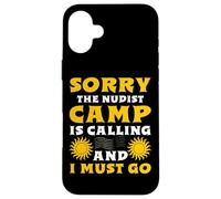 Naturist Nudism Design for a Nudist Case for iPhone 16 Plus