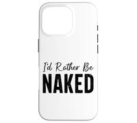 Naturist Nudism Design for a Nudist Case for iPhone 16 Pro