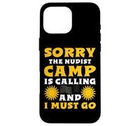 Naturist Nudism Design for a Nudist Case for iPhone 16 Pro Max