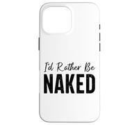 Naturist Nudism Design for a Nudist Case for iPhone 16 Pro Max