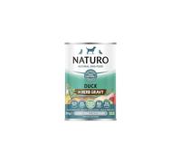 Naturo Adult Dog Duck with Blueberries, Pumpkin and Courgette, 390g