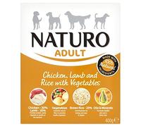 Naturo Adult Dog Food Chicken Lamb & Rice with Vegetable (400g)