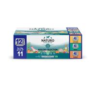 Naturo Adult Dog Tray GRAIN-FREE Variety 400g 12pk