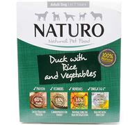 Naturo Duck and Rice With Veg Tray Adult Dog Food - 7 x 400g
