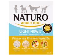 Naturo Light Chicken and Rice with Vegetables Adult Dog Food, 400 g, Pack of 8
