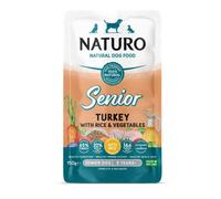 Naturo Senior Turkey With Rice & Vegetables 150G Pouch - Pack Of 8
