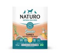 Naturo Dog Food (Senior Turkey with Rice & Vegetable 3 x 400g)