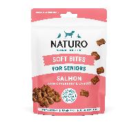Naturo Soft Bites Salmon Senior Dog Treats - 70g