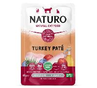 Naturo Turkey Paté Cat Food Pouch - 12 x 85g