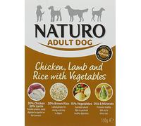 Naturo Wet Dog Food Adult Chicken/Lamb and Rice 150 g, Pack of 10