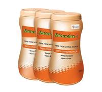 Naturolax-A Isabgol Husk Powder, Effective for constipation, Orange Flavour, Ayurvedic formula, Non-habit forming, High Effervescence, 300 gms -Pack of 3, (Naturolax_300x3)