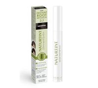 Naturtint 2in1 Instant Root Retouch Dark Brown - temporary colour, instant grey coverage, long-term grey prevention, suitable for eyebrows, prescision brush, fast and easy to apply (10 ml)