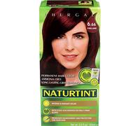 Naturtint Permanent Hair Colour Gel 6.66 Fireland, Plant Enriched, Biobased, Ammonia Free, Long Lasting Grey Coverage and Radiant Colour, Nourishment and Protection