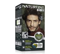 Naturtint Men Bio-Based, Ammonia-Free Permanent Colouring for Men, 100% Grey Hair & Beard Dye, Natural & Long-Lasting Colour, Natural Ingredients, 4N Natural Brown