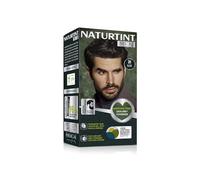 Naturtint Mens Permanent Hair Colour Gel 1N Black for Hair Beard and Moustache. Ammonia Free, up to 100% Grey Coverage, Natural Looking Long Lasting Results