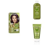 Naturtint Permanent Hair Colour Gel 4M Mahogany Chestnut + Colour Fixing Shampoo + Colour Fixing Protective Conditioner Bundle