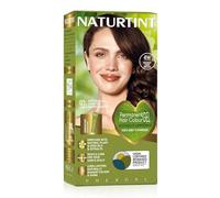 Naturtint Permanent Hair Colour Gel 4W Radiant Dark Brown, Plant Enriched, Ammonia Free, Long Lasting Grey Coverage and Radiant Colour, Nourishment and Protection