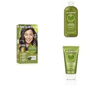 Naturtint Permanent Hair Colour Gel 5N Light Chestnut Brown + Colour Fixing Shampoo + Colour Fixing Protective Conditioner Bundle
