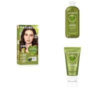 Naturtint Permanent Hair Colour Gel 5W Radiant Medium Brown + Colour Fixing Shampoo + Colour Fixing Protective Conditioner Bundle