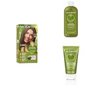 Naturtint Permanent Hair Colour Gel 7A Medium Ash Blonde + Colour Fixing Shampoo + Colour Fixing Protective Conditioner Bundle