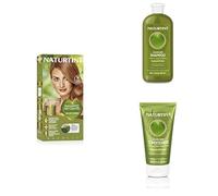 Naturtint Permanent Hair Colour Gel 8C Copper Blonde + Colour Fixing Shampoo + Colour Fixing Protective Conditioner Bundle