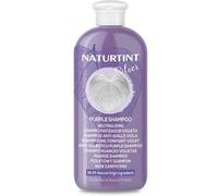 Naturtint Violet Colour Shampoo | Removes Unwanted Yellowish and Copper Tones on Blonde, White and Bleached Hair | 96.6% Natural Ingredients | 330 ml