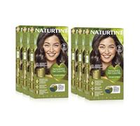 NATURTINT (SIX PACK) Naturtint Permanent Hair Colour 5N Light Chestnut Brown | Ammonia Free | Vegan | 100% Grey Coverage | Long Lasting Results