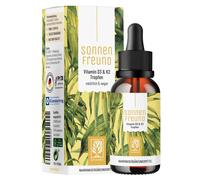 Naturtreu SonnenFreund Vitamin D3 + K2 MK7 for vegans - 30 ml
