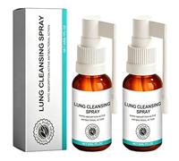 Naturva Lung Cleansing Spray, Powerful Herbal Lung Cleanse Mist with Leaf Extract for Optimal Lung Health, Natural Formulation for Respiratory Wellness (2pcs)