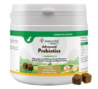 NaturVet Advanced Digestive Probiotics for Dogs - 120 Chews