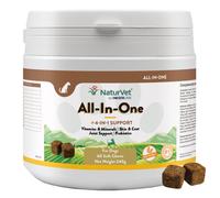NaturVet All in One Daily Essentials Supplement for Dogs - 60 Chews