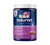 NaturVet - ArthriSoothe-GOLD - Level 3 Advanced Joint Care | Clinically Tested to Support Connective Tissue, Cartilage Health & Joint Movement | Enhanced with Glucosamine, MSM, Chondroitin & Green Lipped Mussel | For Dogs & Cats | 180 Soft Chews