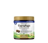 NaturVet - Coprophagia Stool Eating Deterrent - Deters Dogs from Consuming Stool - No Poop Eating for Dogs - Enhanced with Breath Aid Freshener, Enzymes & Probiotics - 130 Soft Chews