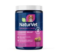 NaturVet Cranberry Relief for Dogs - Urinary Tract & Bladder Health, Immune Support, UTI Prevention, Natural Ingredients, Vet-Approved