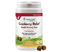 NaturVet Cranberry Relief Urinary Tract Supplement for Dogs - 60 Chews