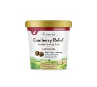 NaturVet Cranberry Urinary Care Supplement for Dogs, Urinary Care Supplement for Dogs Promotes Kidney & Urinary Tract Health Soft Chews - No Wheat Added
