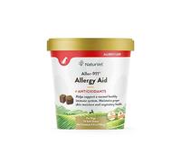 NaturVet Dog Allergy Relief Supplement - Soothe Itchy Paws, Eyes, Ears, Skin - Stop Itching, Licking, Scratching - Supports Seasonal Itching - Vet Approved