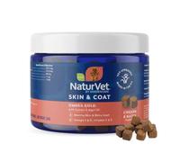 NaturVet - Omega-Gold Plus Salmon Oil (120 Soft Chews)