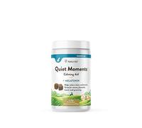 NaturVet -Quiet Moments Calming Aid for Cats - Helps Reduce Stress & Promote Relaxation - Great for Storms, Fireworks, Travel & Grooming - 70 Chews
