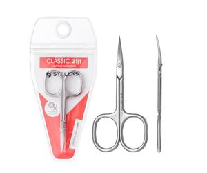 Natury Nails STALEKS PRO by Professional Cuticle Scissors Ergonomic Rings Stainless Steel Classic 21/1