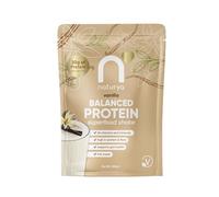 Naturya Balanced Protein Superfood Shake Vanilla 550 g - Plant-Based Complete Meal Shake with 20 g Protein, 26 Vitamins & Minerals, High Fibre, Low Sugar