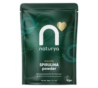 Naturya Organic Spirulina Powder 200g - Superfood Supplement for Energy, Immunity, & Detox - 100% Natural, Nutrient-Rich with High Protein & Iron, Non-GMO, Vegan-Friendly - Resealable Pack