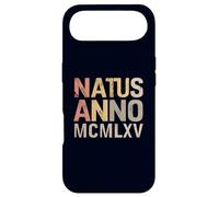 Natus Anno 1965 Birthday Party Roman Numerals MCMLXV Case for iPhone Air